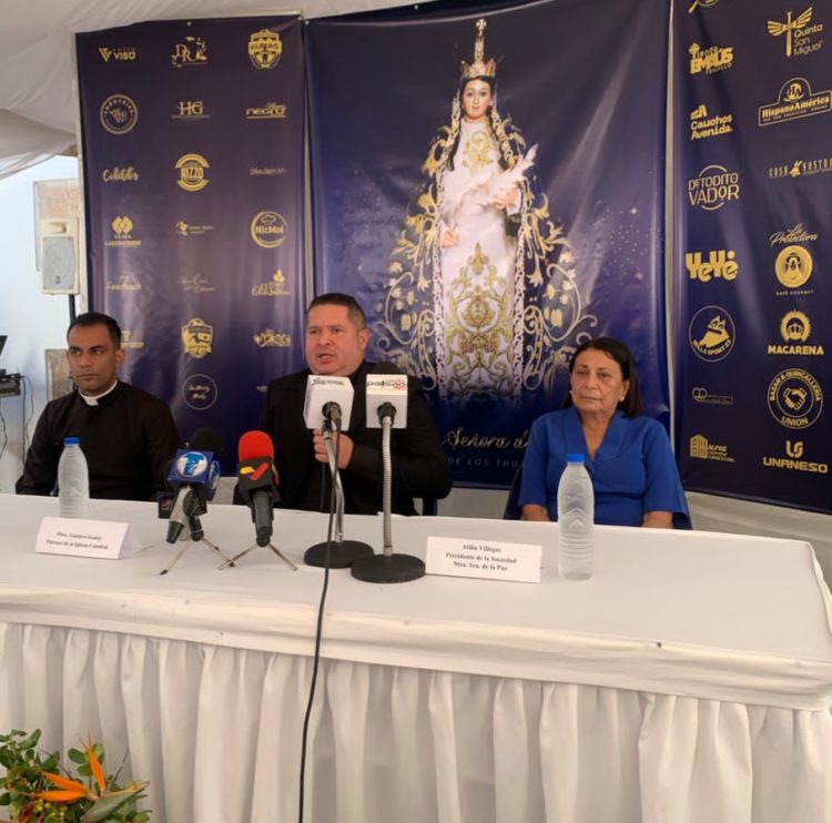 Todo listo para la gran solemnidad por los 454 años de Nuestra Señora de la Paz