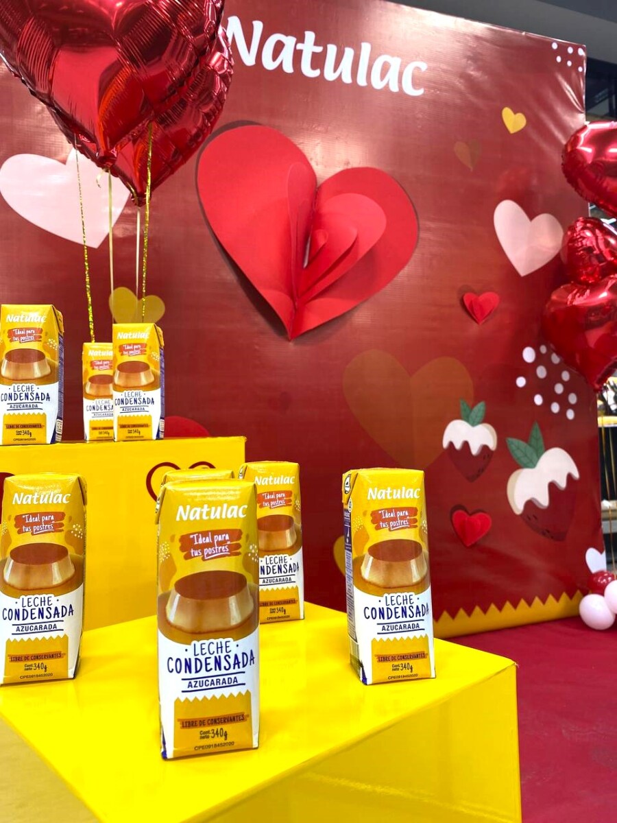 Natulac celebró Un Solo Amor con su Leche Condensada este 14 de febrero