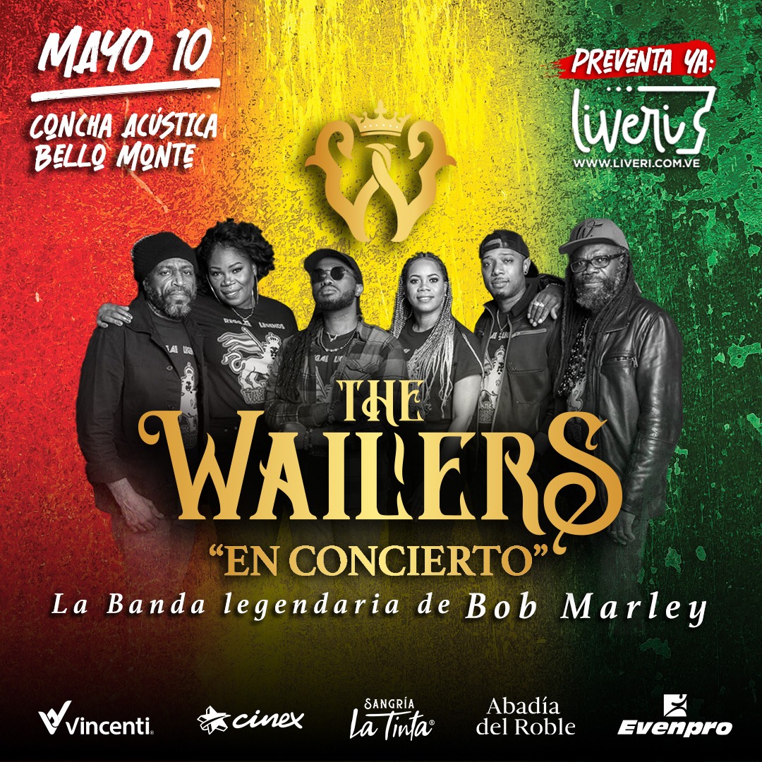 “The Wailers» convertirá Caracas en la capital mundial del reggae