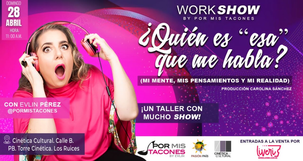 Evlin Pérez ofrece a través de sus WorkShow, mucho más que entretenimiento