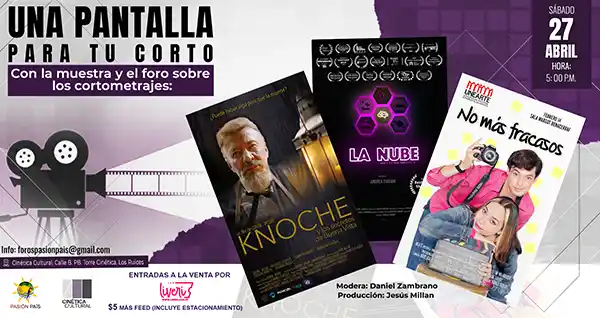 Una Pantalla para tu Corto continúa con su ciclo de proyección de cortometrajes