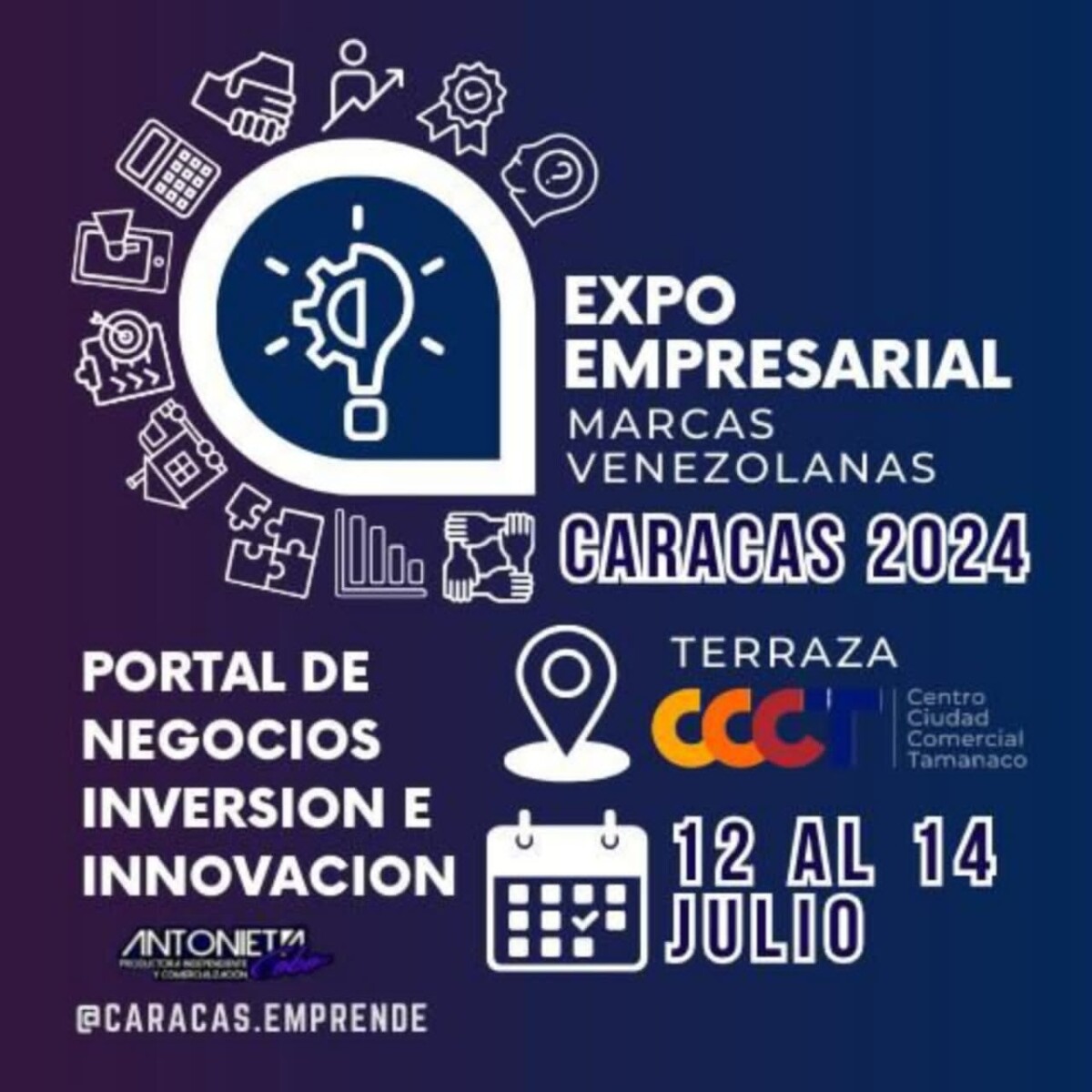 Expo Empresarial Marcas Venezolanas se realizará del 12 al 14 de julio en CCCT