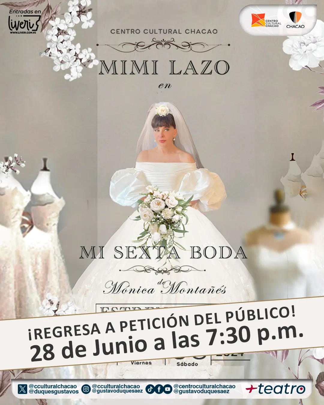 Fin de semana imbatible en el Centro Cultural Chacao