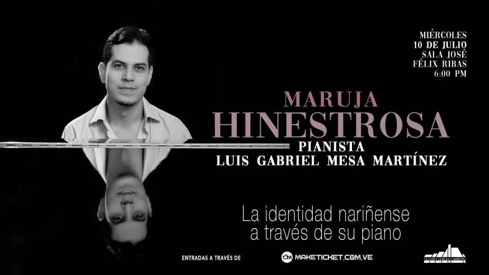 Pianista Luis Gabriel Mesa Martínez se presentará en el Teresa Carreño el 10 de julio