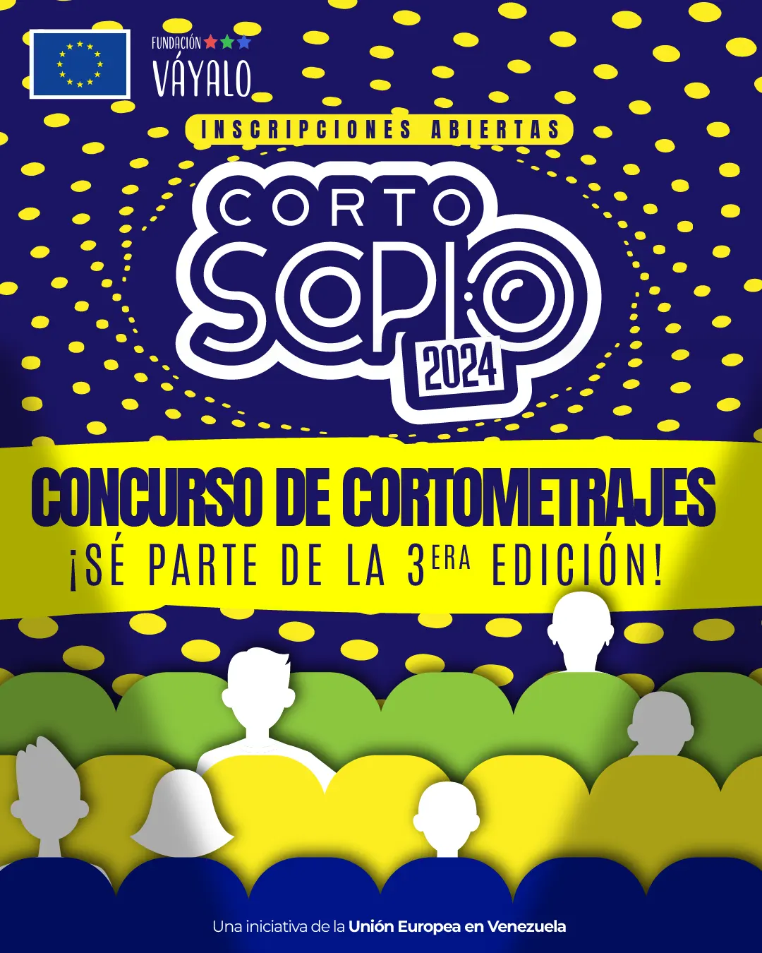 La UE convoca a jóvenes venezolanos a la tercera edición del Concurso Cortoscopio