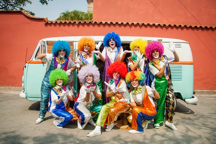 El Club de las Payasitas celebra el Día del Niño por toda Caracas