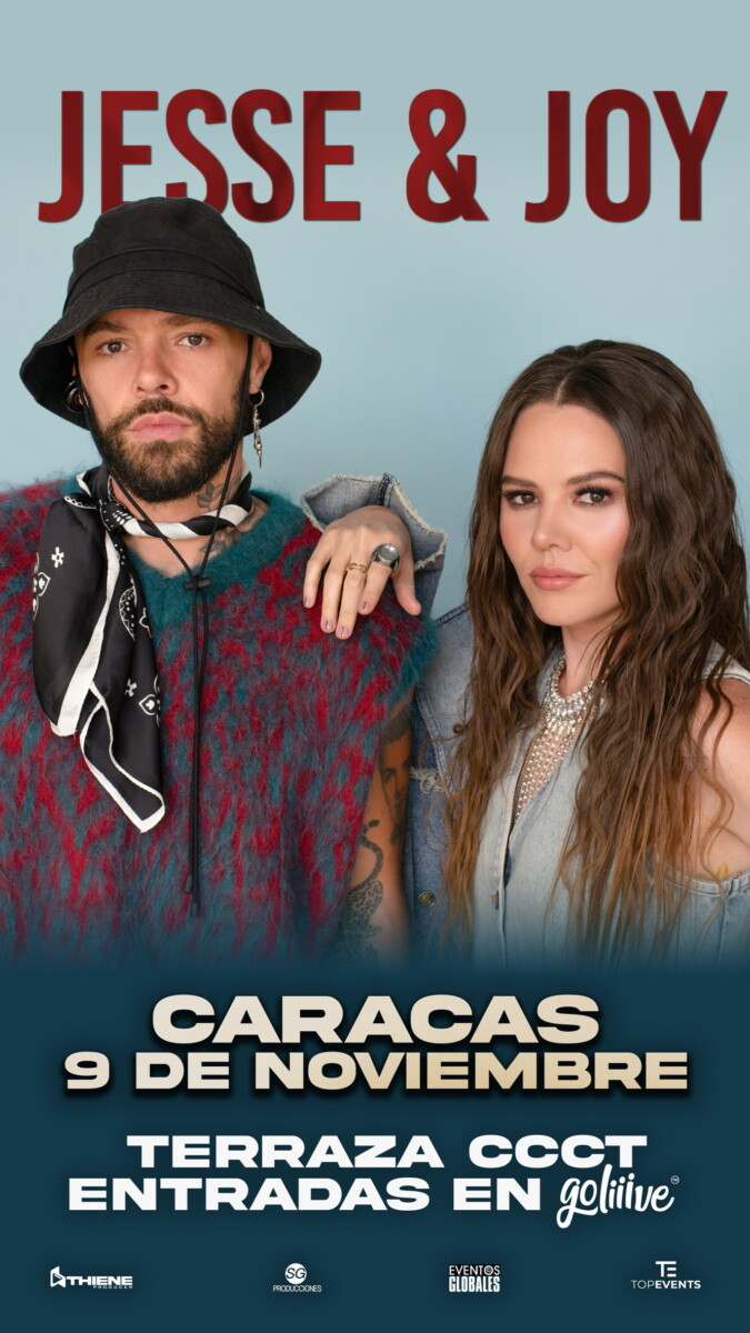 Jesse & Joy se presentan el 9 de noviembre en la Terraza del CCCT