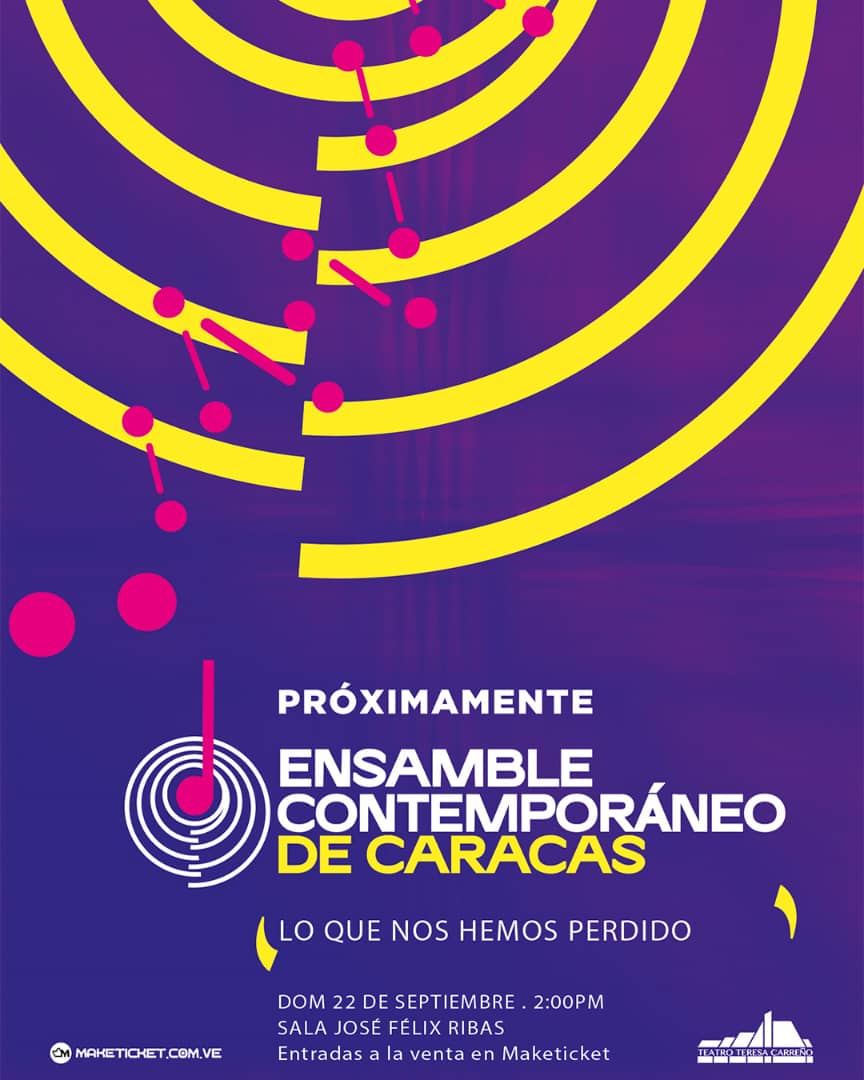 Teatro Teresa Carreño presenta al Ensamble Contemporáneo de Caracas como una nueva voz para la música contemporánea en Venezuela