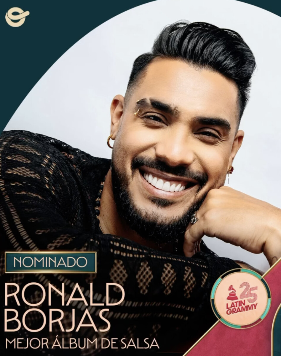 Ronald Borjas Recibe Nominación Al Latin Grammy® Por Su Disco “Joyas Que Bailan”