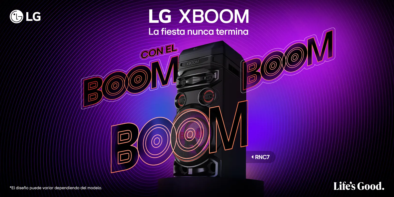 LG presenta el Festival de Música Global «Boom Boom Pow Festa» Powered by LG XBOOM