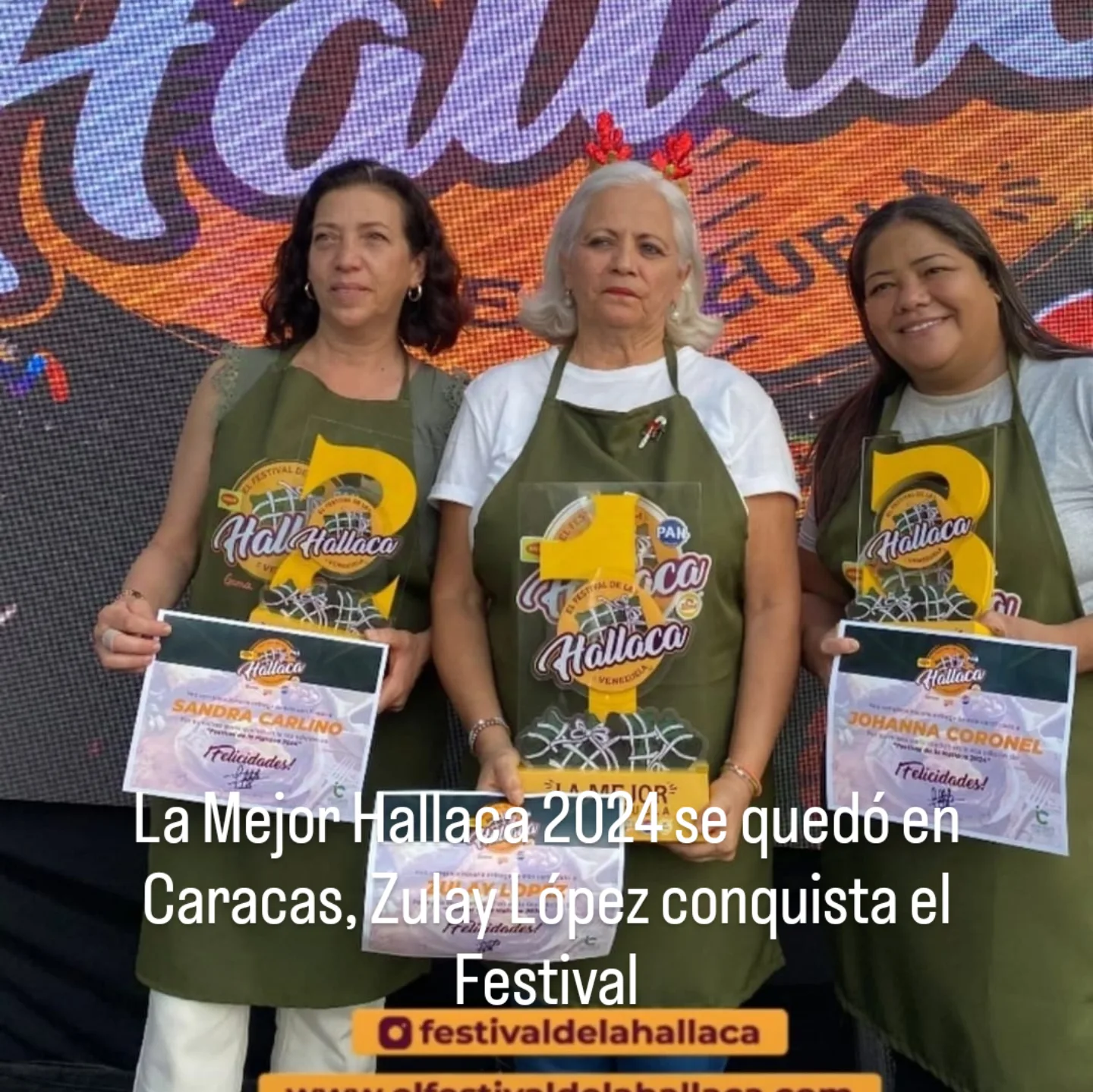 La Mejor Hallaca 2024 se quedó en Caracas, Zulay López conquista el Festival