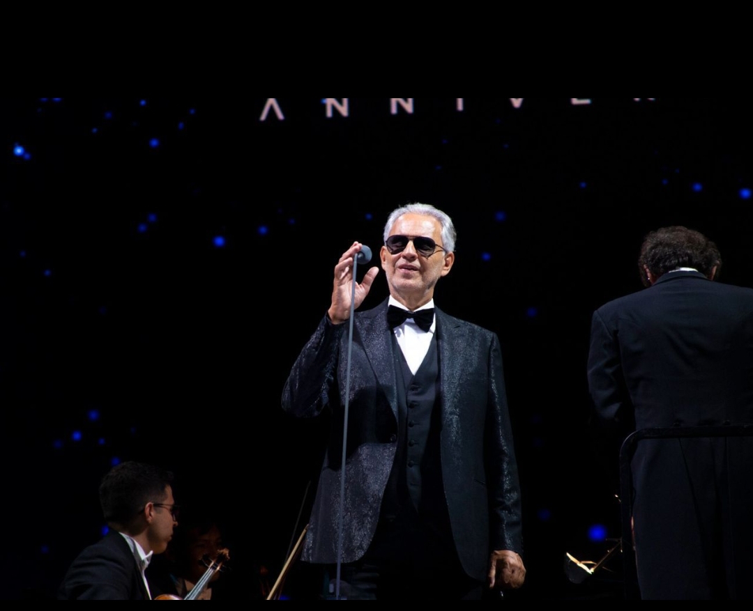 Éxito Rotundo en el Concierto de Andrea Bocelli: