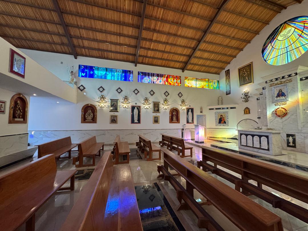 Inauguración de la Capilla del Santísimo Sacramento en el Santuario de Betania
