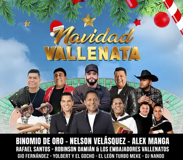 Caracas Recibe la «Navidad Vallenata» en el Estadio Olímpico de la UCV con Estrellas del género