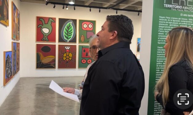 Chacao rinde homenaje al maestro Régulo Pérez con la inauguración de la exposición Territorio Amazónico