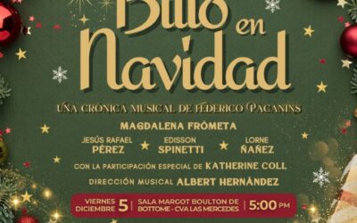Crónica musical “Billo en Navidad” de Federico Pacanins se presenta en el CVA Las Mercedes