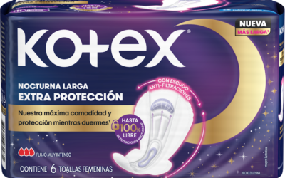 Kotex perfecciona el descanso femenino con el lanzamiento de su nueva Toalla Nocturna Larga Extra Protección