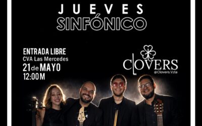 Ensamble Clovers ofrecerá concierto en el CVA Las Mercedes