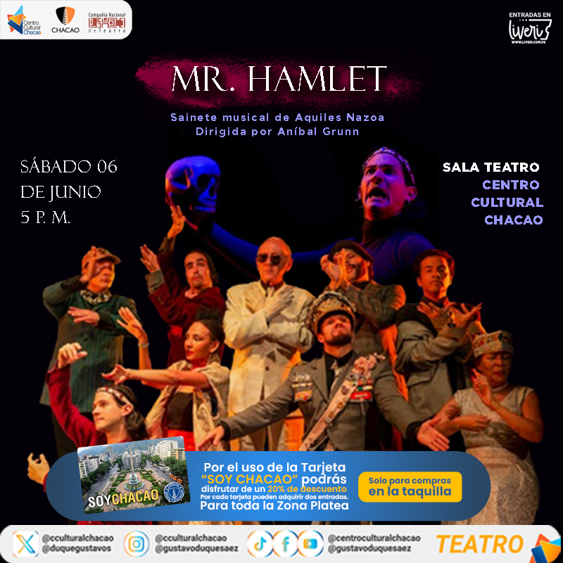 MR HAMLET, CENTRO CULTURAL CHACAO 3